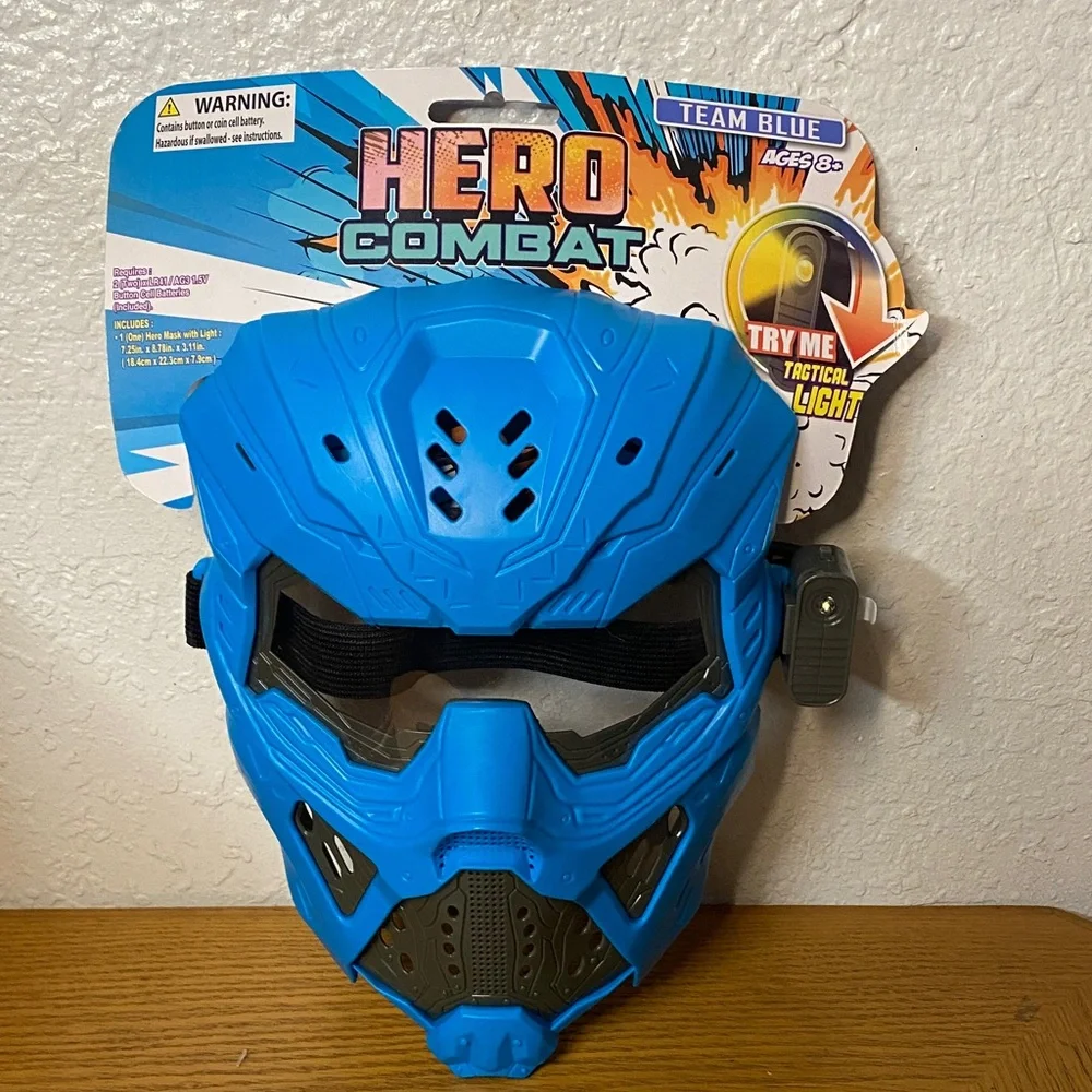 Hero Combat Kids Light Up Mask
